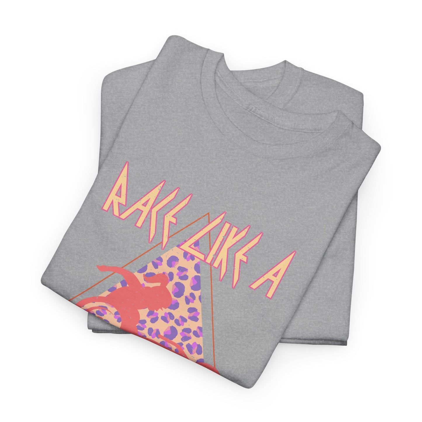 Race Like a Girl Wheelchair Racer Cotton Tee - Retro Rocker